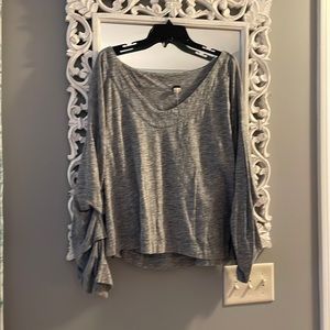Free people top. Lays off the shoulder.